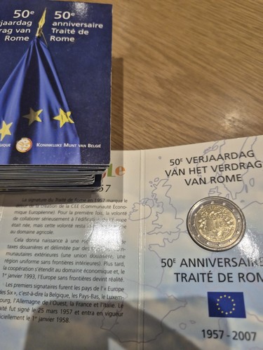 Euro belgien 2007 50 jahre - 2,