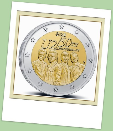 Euro gedenkmünze irland - gedenkmünze,