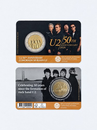 Euro gedenkmünze irland - 2,