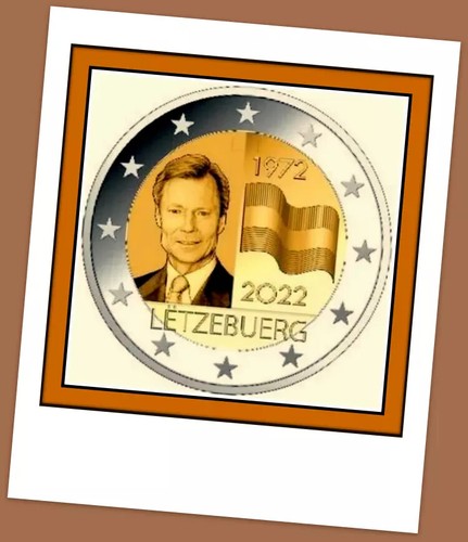 Euro gedenkmünze luxemburg - 2,