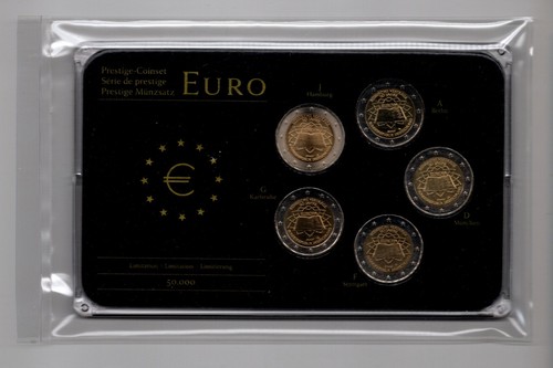 Euro bankfrisch - 5x,