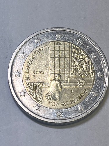 Euro münze 2020 - münze,