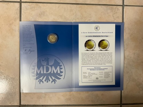 Mdm euro gedenkmünze - mdm, 2