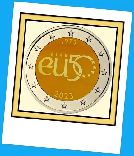Euro gedenkmünze irland - 2,