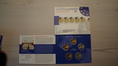 Euro gedenkmünzenset 50 - gedenkmünzenset,