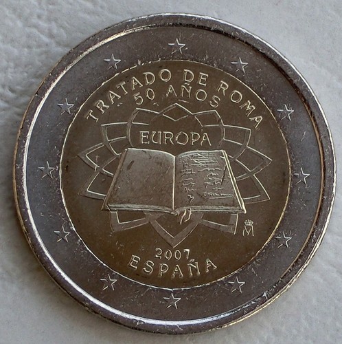 Euro gedenkmünze spanien - 2,