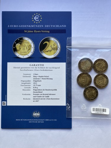 Euro gedenkmünze 50 - 5,