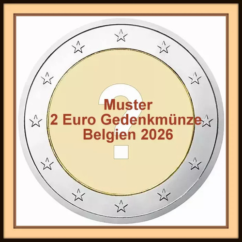 Euro gedenkmünze belgien - euro,