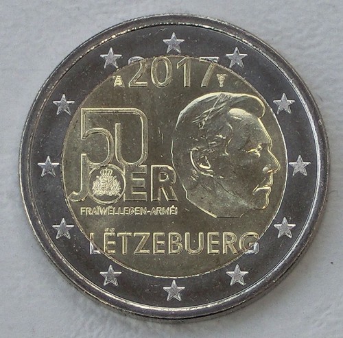 Euro gedenkmünze luxemburg - 2,