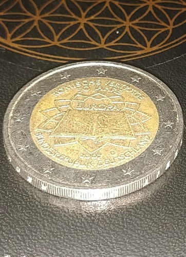 Euro münze 2007 50 jahre - 2,