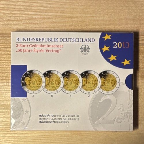 Euro gedenkmünzenset 50 - 2,