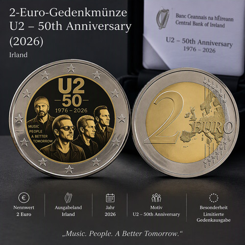 Euro irland 2026 proof - pp,