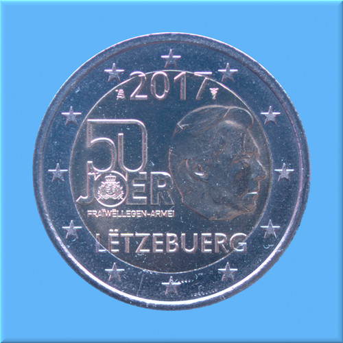 Euro gedenkmünze luxemburg - 2,