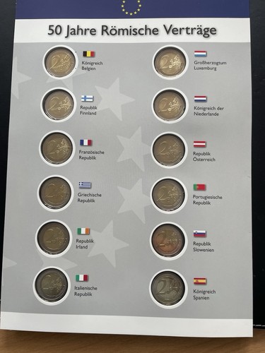 12x euro brd römische - euro,