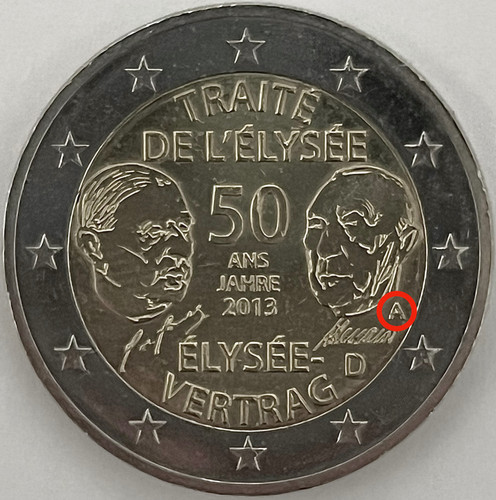 Euro gedenkmünze - 2,